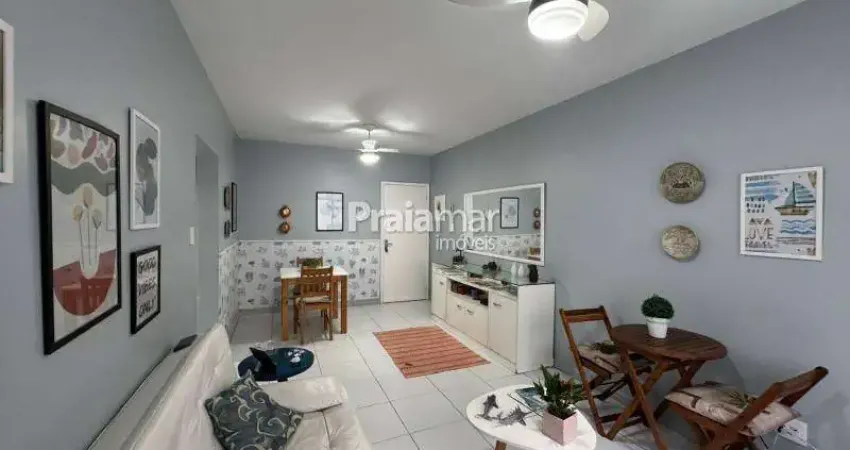 Apto amplo sala dois ambientes | 1 dormi | 1 w.c | 1 vaga | elevador | boqueirão | santos