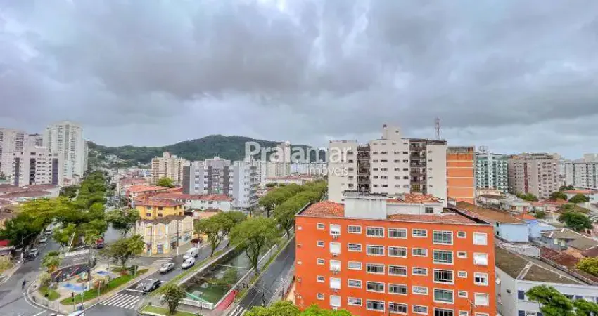 Apto excelente localização | 2 dormi | 1 w.c | elevador |  80 m2 | 1 vaga | campo grande | santos