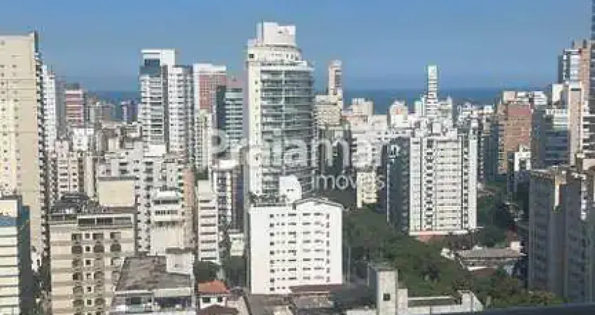 Apartamento 2 dormitórios com suíte - boqueirão, santos - aluguel r$ 6.900