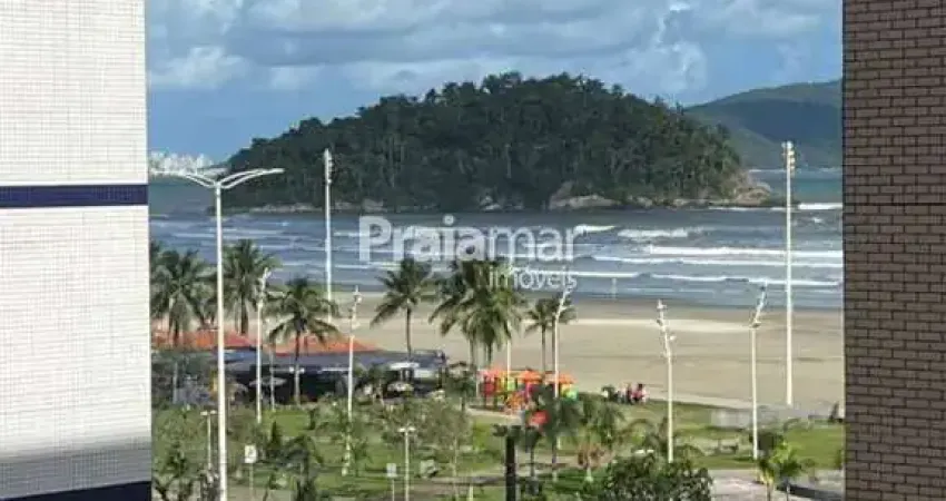 Sala living planejada i cozinha i wc grande i vista mar i praia do itararé - sv  igaragem coletiva.
