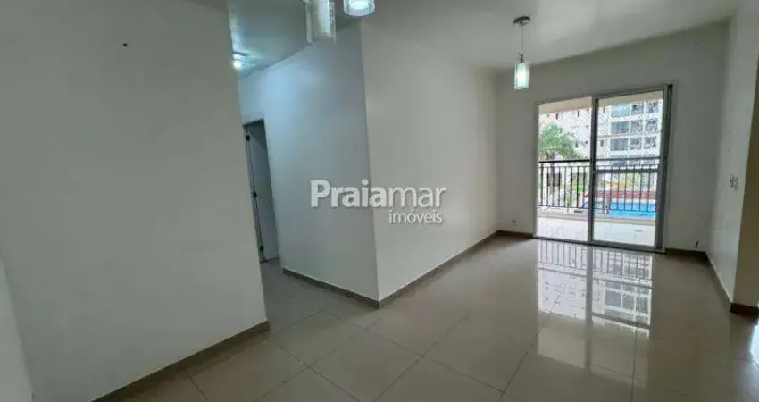 Apto 3 dormitórios | 1 suíte | varanda | piscina e lazer completo | marapé, santos