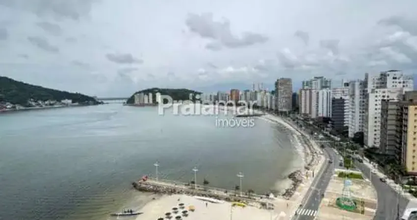 Apto com vista total para o mar | 1 dorm | 70 m2 | elevador | 1 vaga | boa vista - s.v