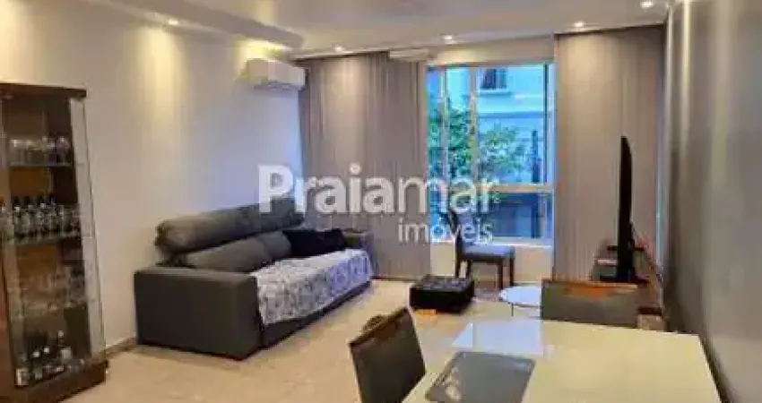 Apto 3 dormi |1 suíte | 3 w.c | frente a praia | 114 m2 | 1 vaga | aparecida | santos