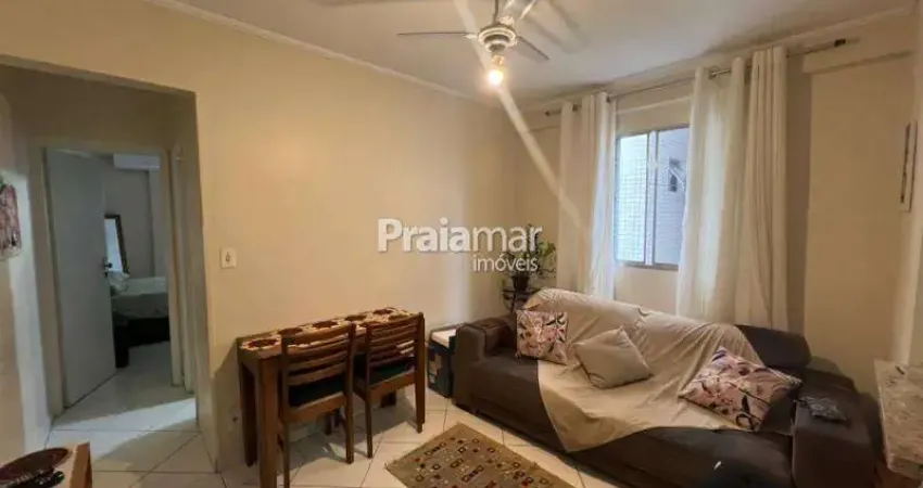 Apto próx a praia 1 dormi | 1 w.c | varanda | 1 vaga | elevador | 53 m2 | gonzaguinha | são vicente