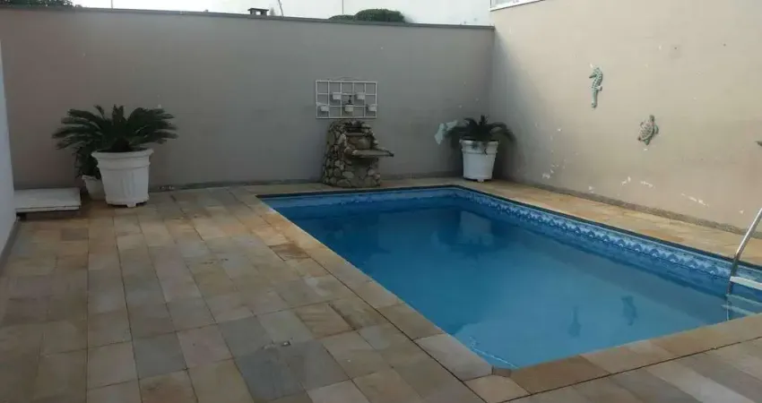 Ótima casa com 3 dormitórios, piscina aquecida e área gourmet à venda por r$ 850.000 - residencial furlan - santa bárbara d'oeste/sp