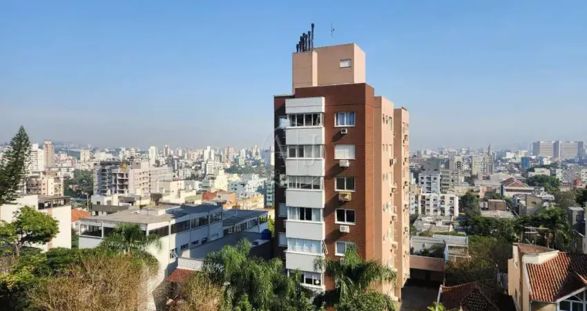 Linda vista e ensolarado, apartamento 2 dormitórios, garagem no bairro petrópolis
