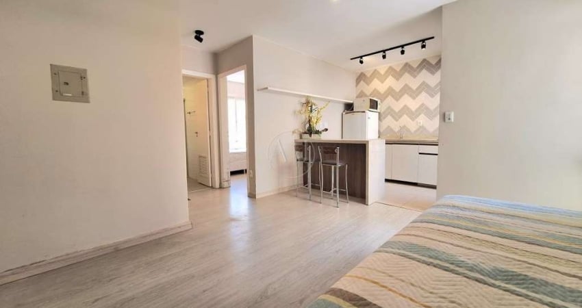 OFERTA EXCLUSIVA!! DE R$ 280MIL POR R$ 250MIL.  ÓTIMO APARTAMENTO DE 1 DORMITÓRIO, SEMIMOBILIADO AO LADO DAS PRAÇAS ANDRÉ FORSTER E ENCOL. BEM DISTRIBUIDO COM BASTANTE LUZ NATURAL E VENTILAÇÃO CRUZADA