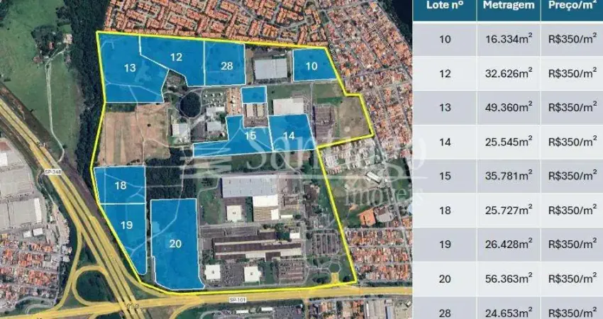 Terreno comercial à venda na Rodovia Jornalista Francisco Aguirre Proença Km, Km 9, Chácaras Assay, Hortolândia