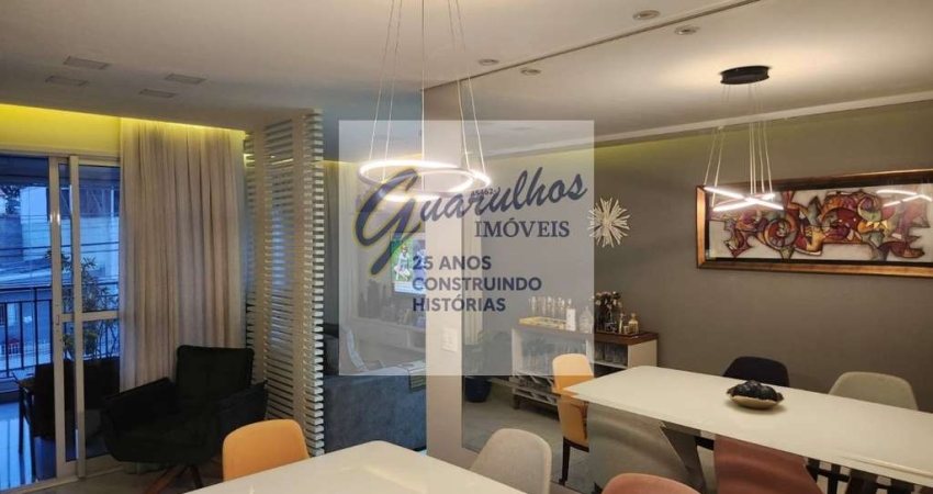 Lindo Apto mobiliado a venda 76m², porteira fechada - R$850.000, 00