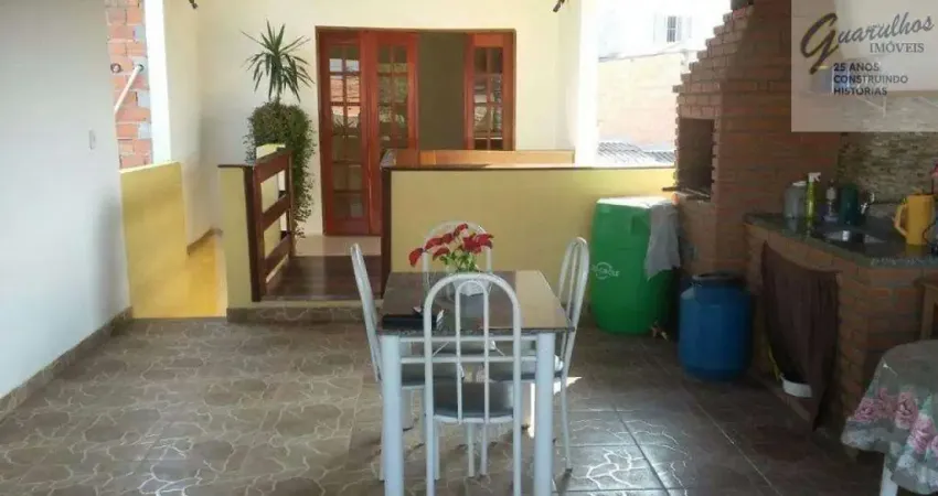 Sobrado 4 dorms. 1 suite 4 vagas cobertas jardim presidente dutra - guarulhos/sp