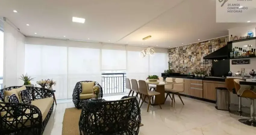 Apartamento alto padrão 123m², Giardino San Felipe, 3 Quartos, 2 Vagas, Tatupé