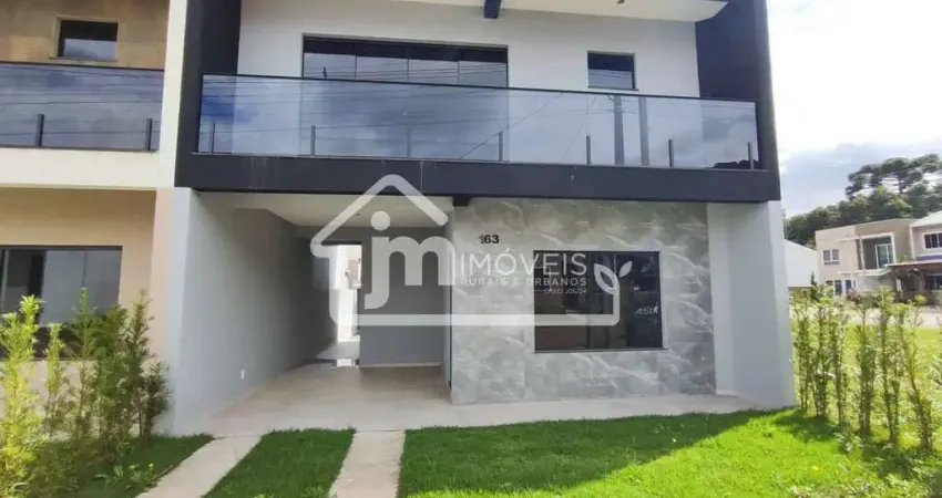 Sobrado à venda no condomínio itaqui, no bairro itaqui – campo largo/pr