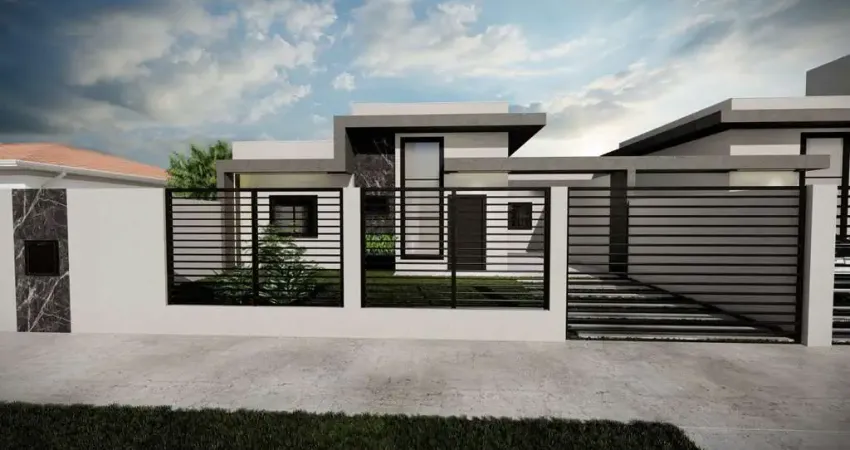 Casa para Venda em Campo Largo, São Gerônimo, 3 dormitórios, 1 suíte, 2 banheiros, 2 vagas