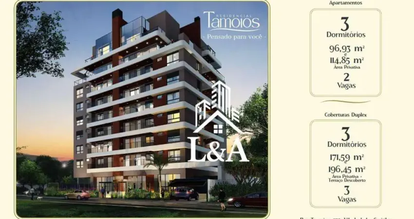 Apartamento com 3 dormitórios à venda, 96 m² por r$ 1.228.940,00 - vila izabel - curitiba/pr