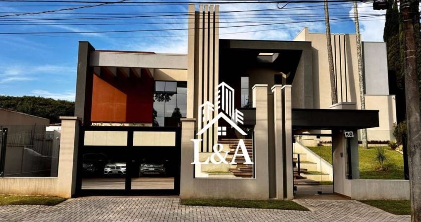Casa de luxo com 3 dormitórios à venda, 700 m² por R$ 14.000.000 - Seminário - Curitiba/PR