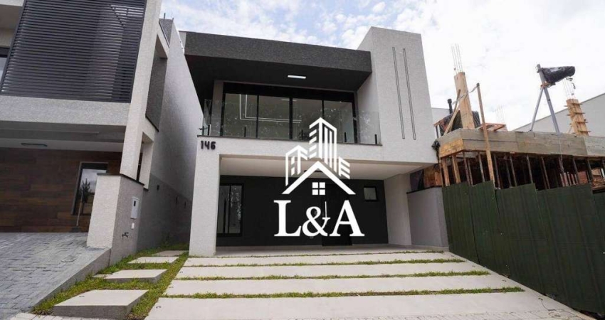 Casa com 4 dormitórios à venda, 190 m² por R$ 1.199.000 - Santa Cândida - Curitiba/PR