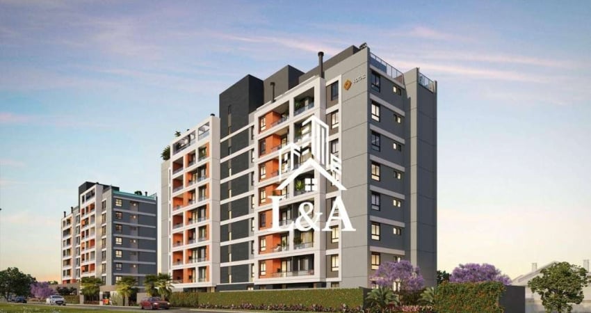 Studio à venda, 28 m² por R$ 419.990,00 - Portão - Curitiba/PR