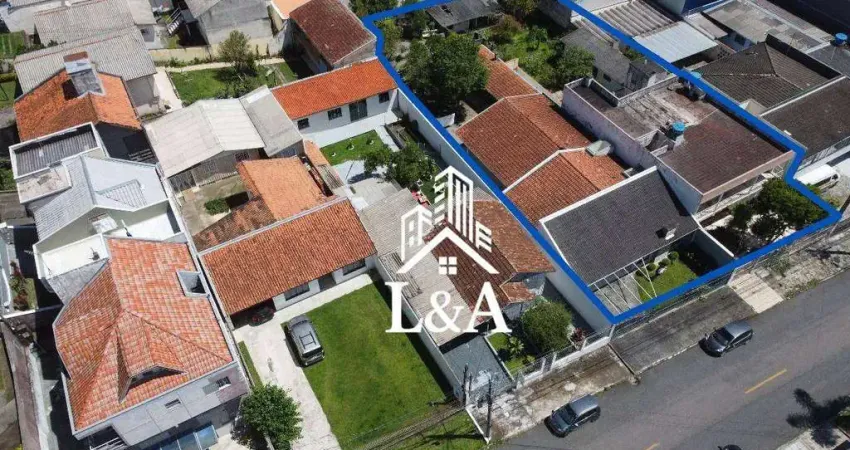 Terreno à venda, 475 m² por r$ 1.100.000,00 - santa cândida - curitiba/pr