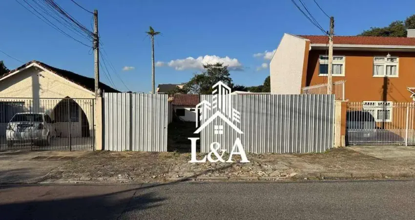 Terreno à venda, 440 m² por r$ 739.900 - santa quitéria - curitiba/pr