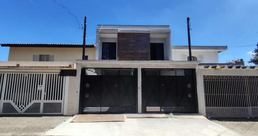 Sobrado para Venda em Santo André, Parque das Nações, 3 dormitórios, 1 suíte, 2 banheiros, 2 vagas