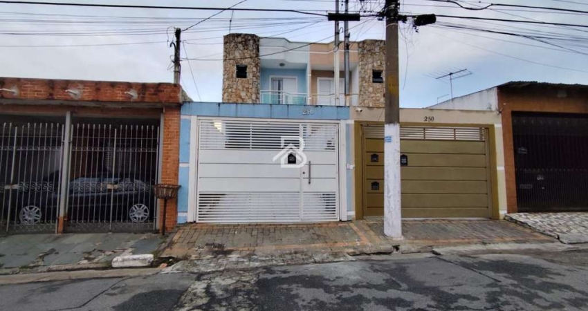 Sobrado para Venda em São Paulo, VILA CARRÃO, 3 dormitórios, 1 suíte, 2 banheiros, 2 vagas