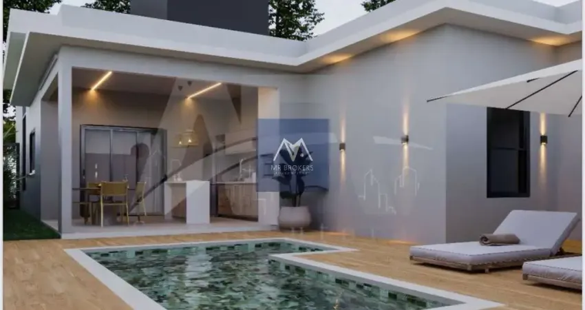 Casa à Venda em Condomínio Residencial Pecan, em Itupeva-SP: 3 Quartos, 1 Suíte, 2 Salas, 3 Banheiros, 2 Vagas, 181,65m².