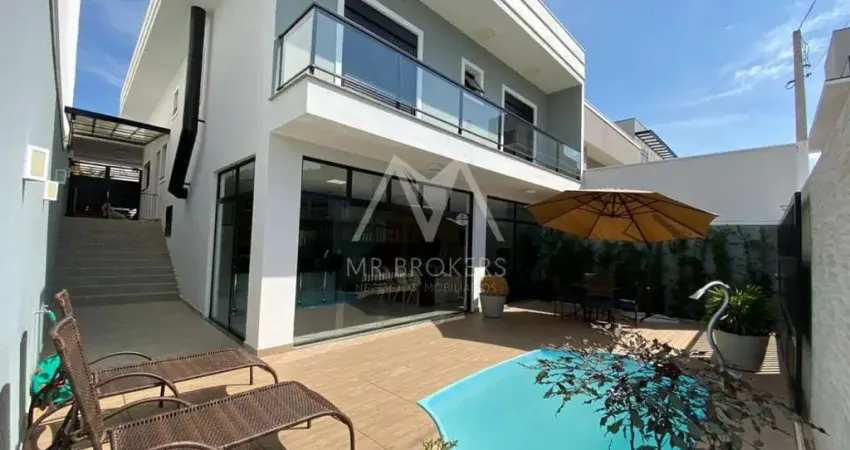 Casa térrea c/ piscina - condomínio quinta dos atírias - eloy chaves - jundiaí/sp: charme e sofisticação em 218m²!