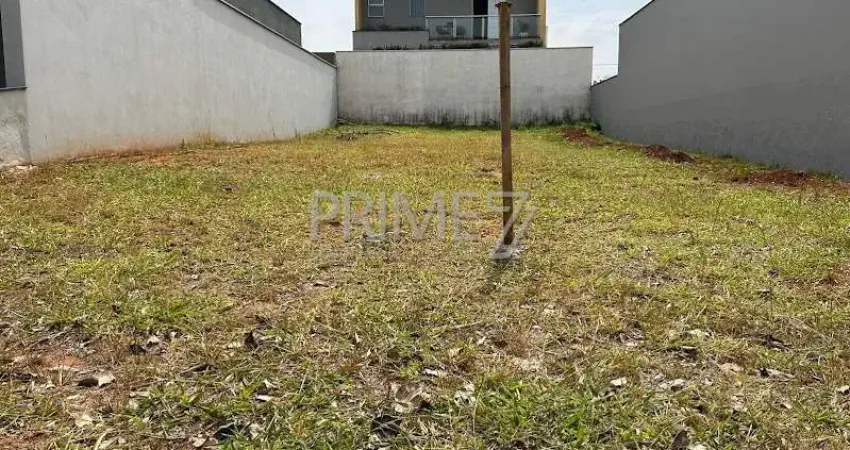 Terreno em condomínio fechado à venda no Taquaral, Piracicaba 