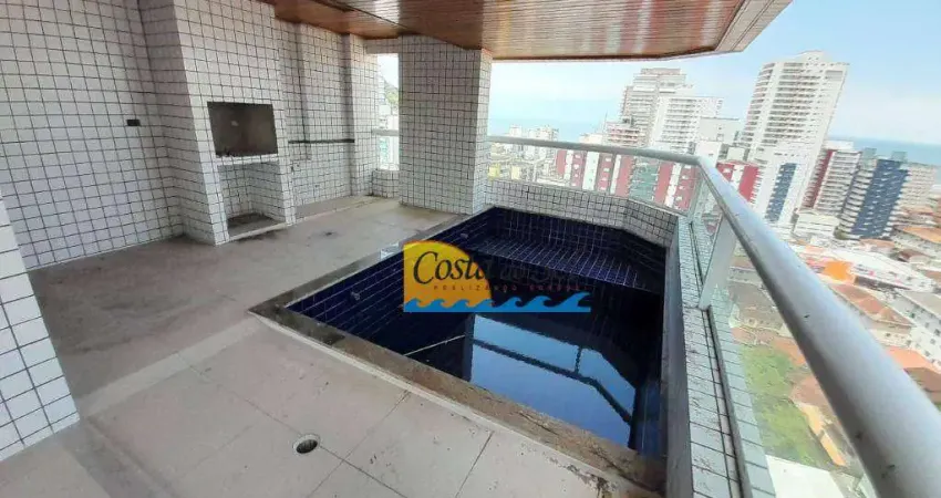 Apartamento com 4 dormitórios à venda, 205 m² por R$ 2.008.900,00 - Canto do Forte - Praia Grande/SP