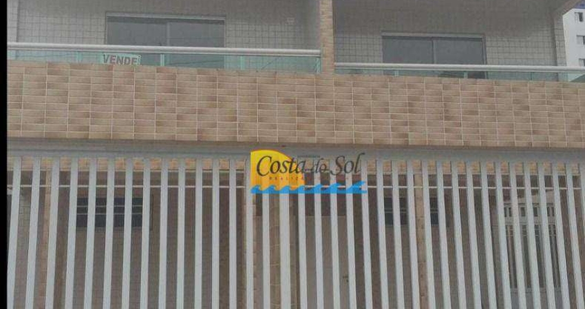 Casa com 2 dormitórios à venda, 88 m² por R$ 435.000,00 - Canto do Forte - Praia Grande/SP