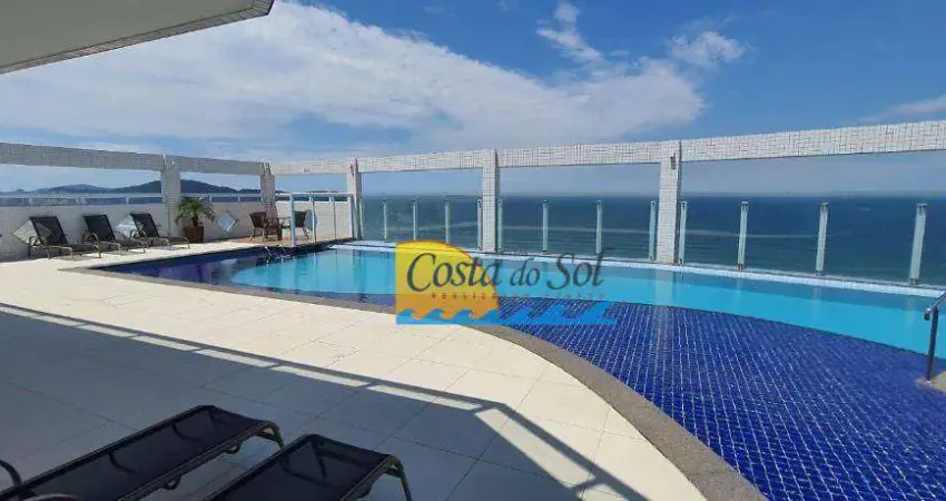 Apartamento com 3 dormitórios à venda, 173 m² por r$ 1.472.000,00 - aviação - praia grande/sp