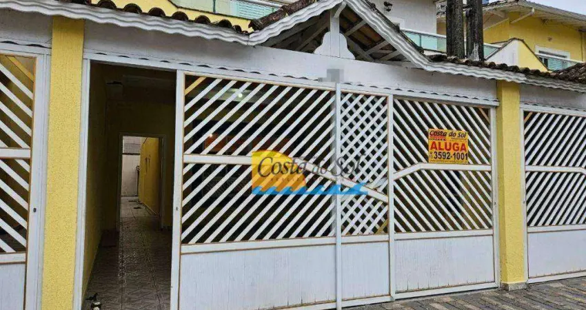 Casa com 3 dormitórios para alugar, 151 m² por R$ 5.000,00 - Vila Guilhermina - Praia Grande/SP