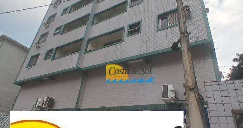 Apartamento com 2 dormitórios para alugar, 110 m² por R$ 2.500,00/mês - Boqueirão - Praia Grande/SP