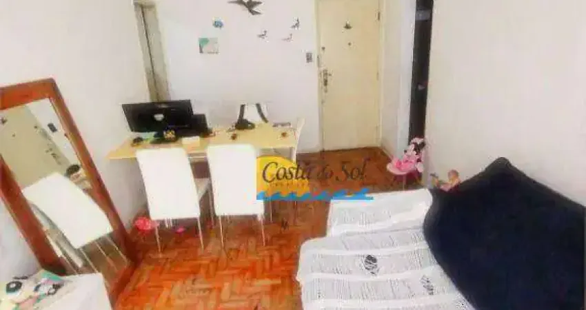 Apartamento com 1 dormitório à venda, 60 m² por R$ 197.000,00 - Itararé - São Vicente/SP