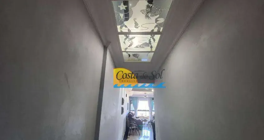 Apartamento com 3 dormitórios à venda, 142 m² por r$ 1.000.000,00 - vila guilhermina - praia grande/sp