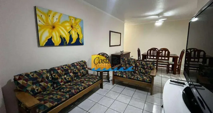 Apartamento com 3 dormitórios para alugar, 114 m² por r$ 4.523,00/mês - vila guilhermina - praia grande/sp