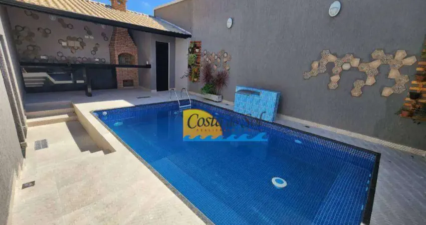 Sobrado com 2 quartos à venda, 54 m² por R$ 295.000 - Maracanã - Praia Grande/SP