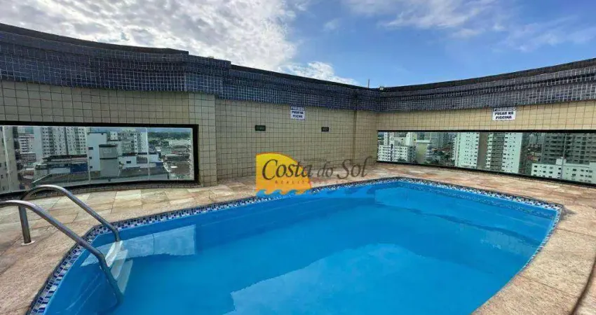 Apartamento com 1 dormitório à venda, 69 m² por R$ 320.000,00 - Vila Guilhermina - Praia Grande/SP