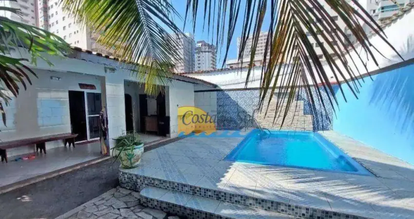 Casa com 4 quartos à venda, 280 m² por r$ 905.000 - aviação - praia grande/sp