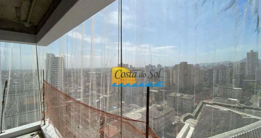 Apartamento com 2 dormitórios à venda, 92 m² por r$ 740.000,00 - aviação - praia grande/sp