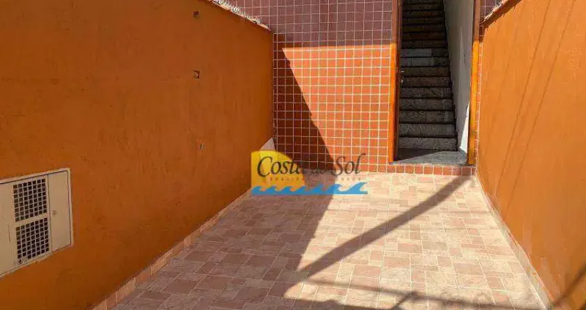 Casa com 2 dormitórios à venda por R$ 325.000,00 - Chico de Paula - Santos/SP