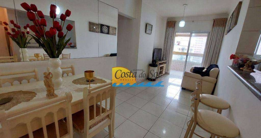 Apartamento com 1 dormitório à venda, 58 m² por R$ 310.000,00 - Aviação - Praia Grande/SP