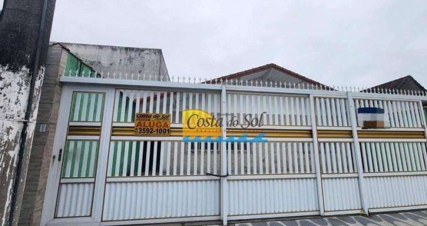Casa com 2 dormitórios para alugar, 110 m² por R$ 4.900,00/mês - Mirim - Praia Grande/SP