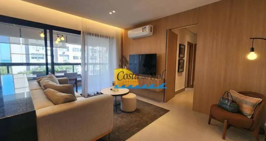 Apartamento com 2 dormitórios à venda, 75 m² por R$ 996.420,00 - José Menino - Santos/SP