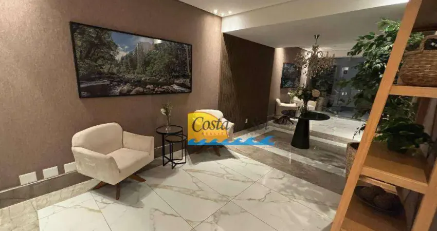 Apartamento com 3 dormitórios à venda, 83 m² por r$ 1.065.000,00 - boqueirão - santos/sp