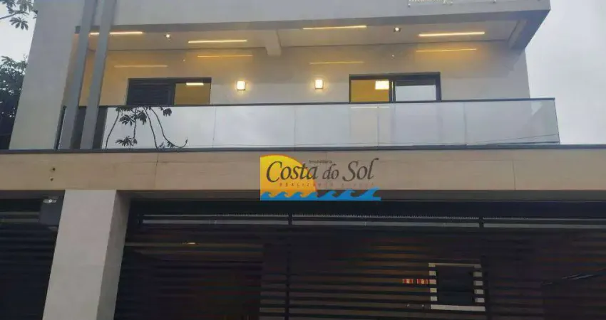 Casa com 2 dormitórios à venda, 74 m² por R$ 415.000,00 - Mirim - Praia Grande/SP