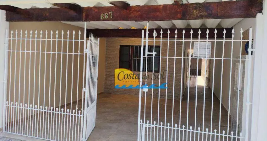Casa com 2 dormitórios à venda, 75 m² por R$ 430.000,00 - Caiçara - Praia Grande/SP