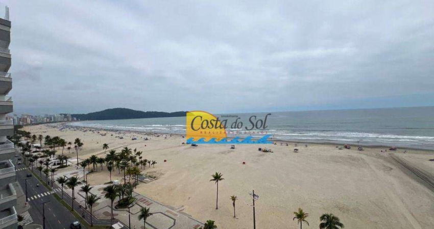 Apartamento com 2 dormitórios para alugar, 60 m² por R$ 3.000,00/mês - Vila Guilhermina - Praia Grande/SP