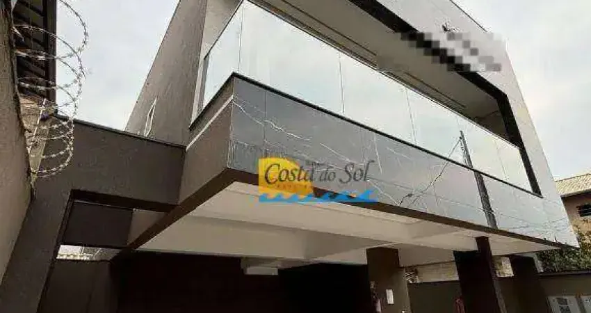 Sobrado com 2 dormitórios à venda, 56 m² por R$ 380.000,00 - Mirim - Praia Grande/SP