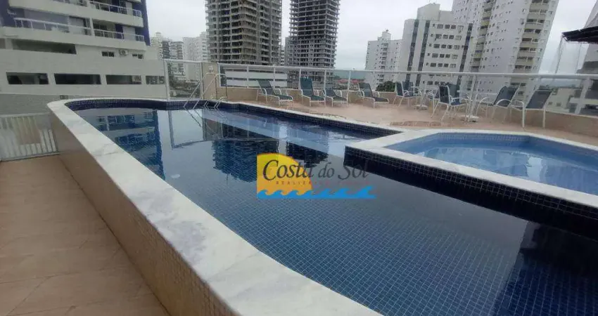 Apartamento com 1 dormitório à venda, 50 m² por R$ 385.000,00 - Boqueirão - Praia Grande/SP